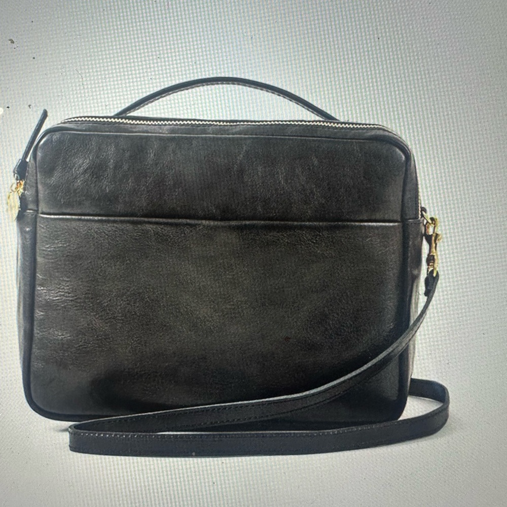 Clare V. Mirabel Crossbody Bag Black
